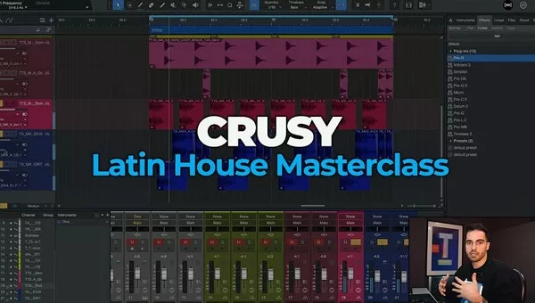 Latin House Masterclass w/ Crusy TUTORIAL
