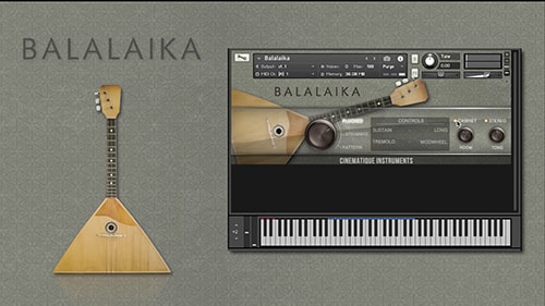 Cinematique Instruments Balalaika KONTAKT