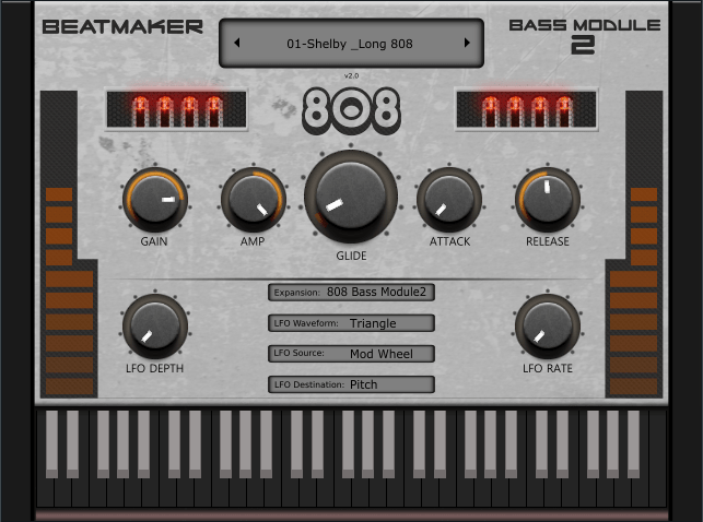 BeatMaker 808 Bass Module 2 v2.0 Win & Mac
