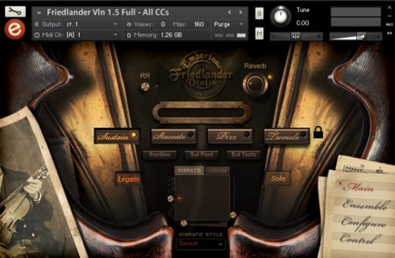 Embertone Friedlander Violin v.1.0.1 KONTAKT
