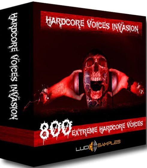 Lucid Samples Hardcore Voices Invasion
