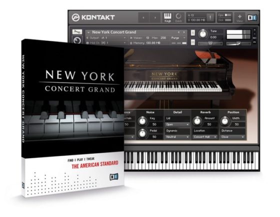 Native Instruments New York Concert Grand Kontakt Library