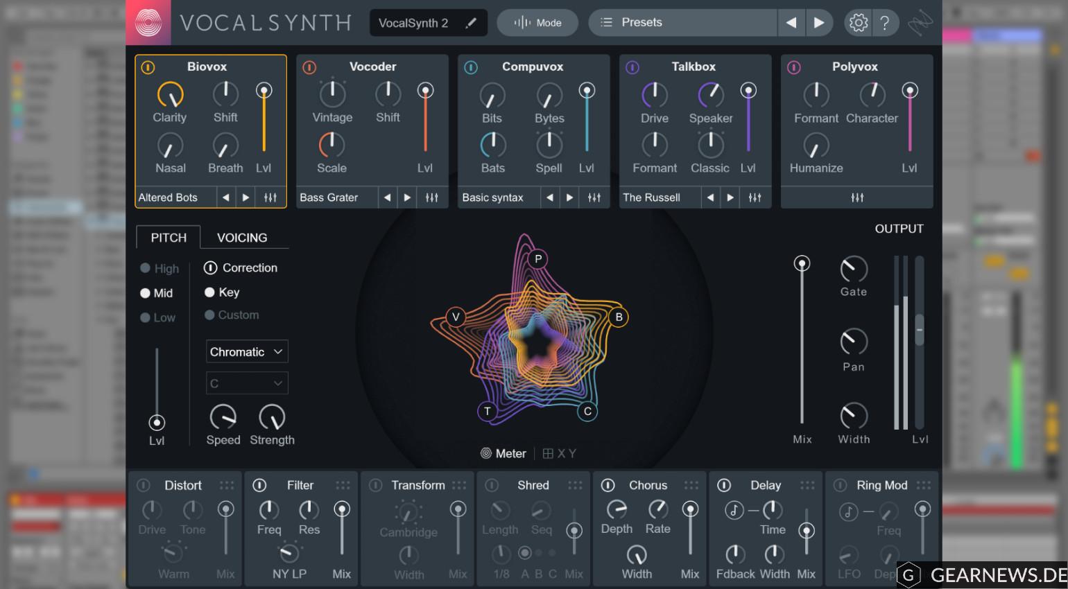 iZotope VocalSynth v2.00 K’d MacOSX-iND