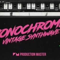 Monochrome - Vintage Synthwave Sample Pack WAV