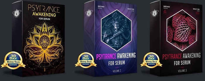 Ghosthack Sounds Psytrance Awakening For Serum Vol.1-3