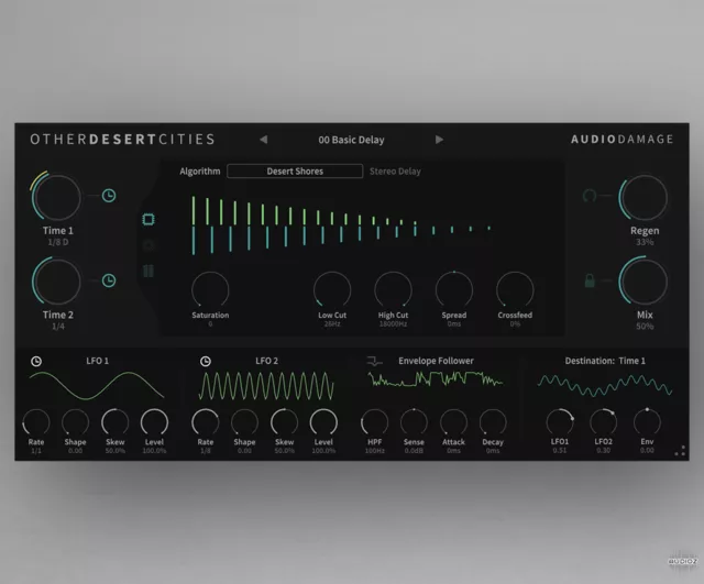 Audio Damage AD054 Other Desert Cities v1.0.9 VST VST3 AU AAX