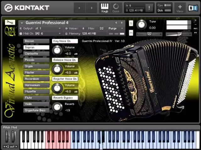 Guerrini Professional 4 KONTAKT Accordion
