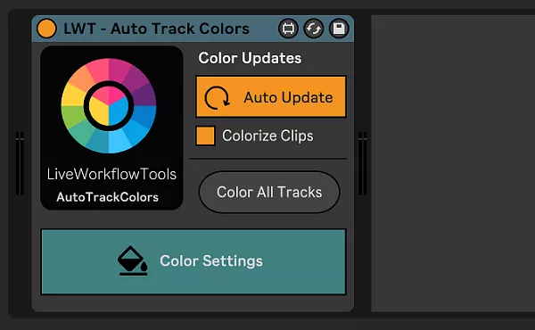 Live Workflow Tools - Auto Track Colors for Ableton Live