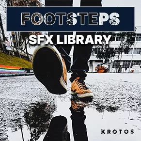 Krotos Footsteps SFX Library WAV