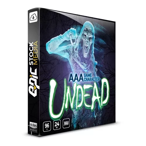 Epic Stock Media AAA Game Characater Undead WAV