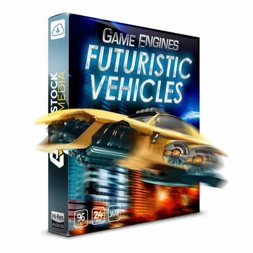 Epic Stock Media Futuristic Vehicles & Engines Sound Kit WAV