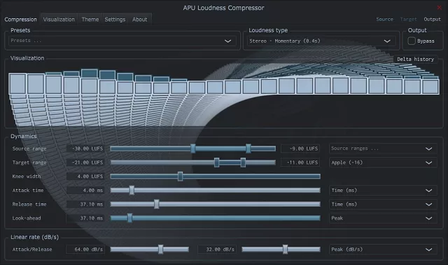 APU Loudness Compressor
