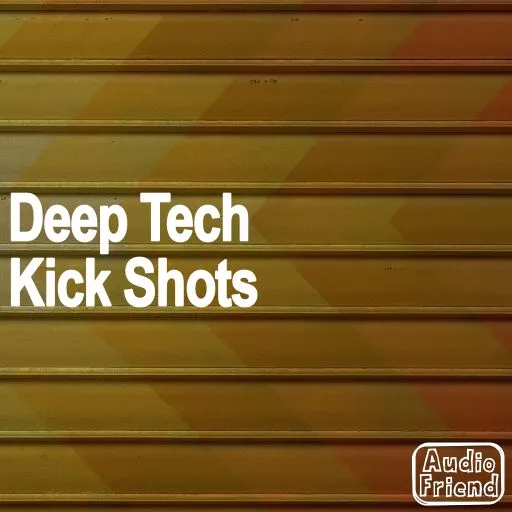 Audio Friend Deep Tech Kick Shots WAV
