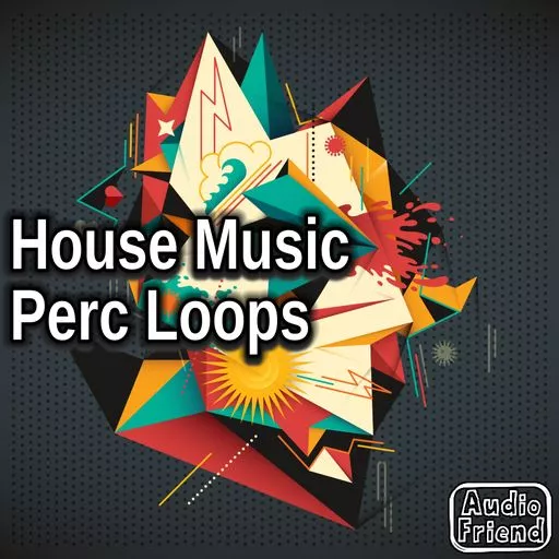 AudioFriend House Music Perc Loops WAV