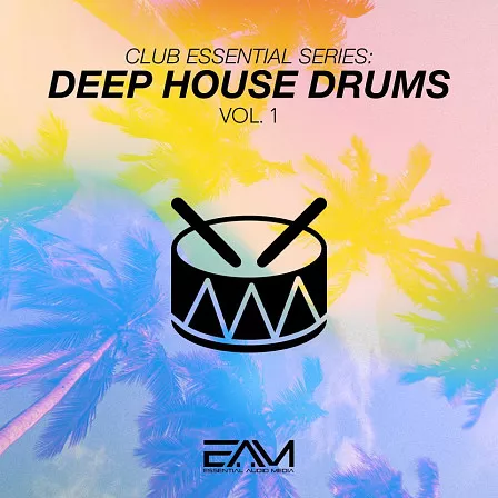 Essential Audio Media Club Essential Series: Deep House Drums Vol.1 WAV
