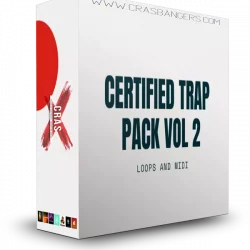 Cras Certified Trap Pack Vol.2 WAV MIDI