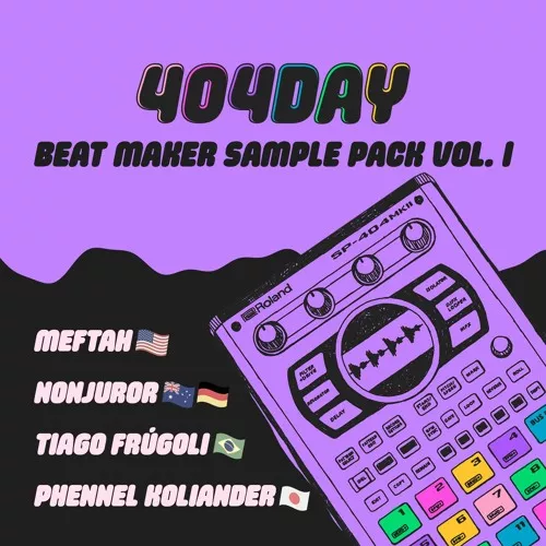 RolandCloud 404 Day Beat Maker Sample Pack Vol.1 [WAV SP-404MKII Project files]