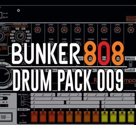 Bunker 808 Drum Pack 009 WAV