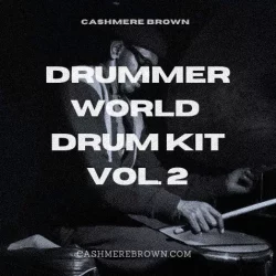 Cashmere Brown Drummer World Drum Kit Vol. 2 WAV MIDI
