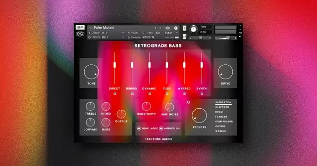 Teletone Audio Retrograde Bass [KONTAKT]