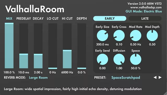 Valhalla DSP Valhalla Room v2.0.0.5 [WIN]