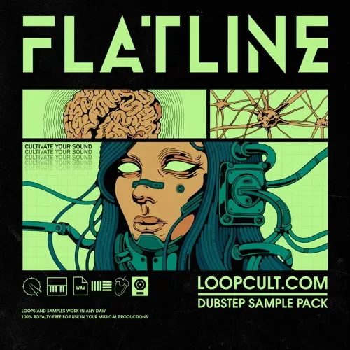 Loop Cult FLATLINE // Dubstep Sample Pack WAV ALS
