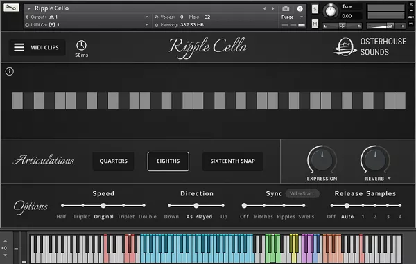 Ben Osterhouse Ripple Cello v1.2.0 KONTAKT