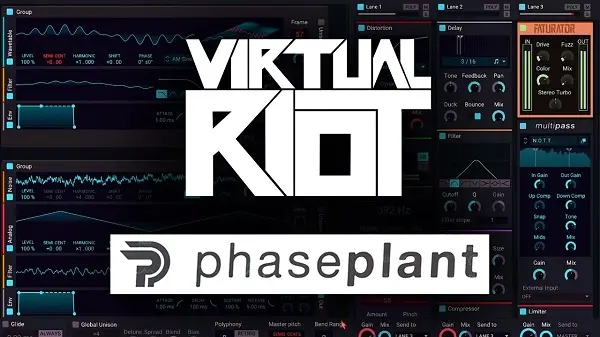 Virtual Riot VR 100 Phase Plant Presets