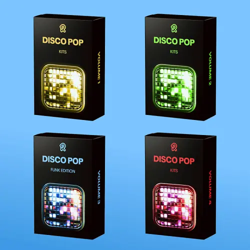 Producer Assistant Bundle - All Disco Pop Kits Vol.1-4 WAV MIDI