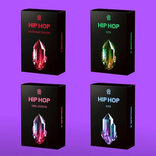 Producer Assistant Bundle - All Hip Hop Kits Vol.1-4 WAV MIDI