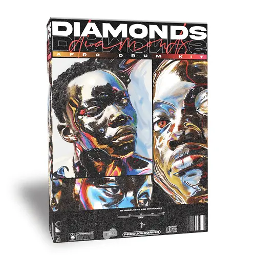 Producergrind DIAMONDS Afrobeat Drum Kit WAV