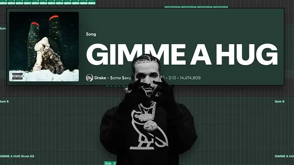 Imamusicmogul Drake GIMME A HUG (Logic Pro Session)