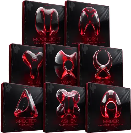 Cymatics BLACK LOTUS Vintage Collection WAV MIDI