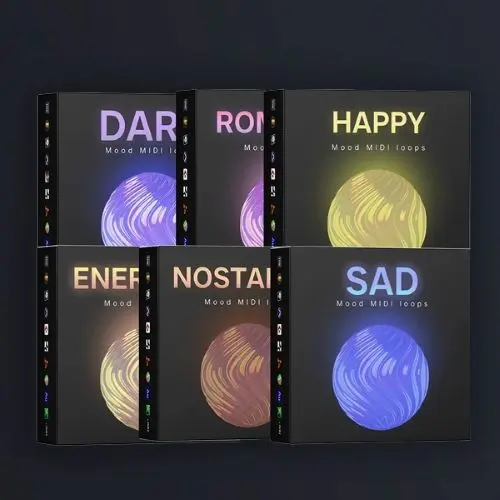 Clark Audio MOODS: MIDI Collection
