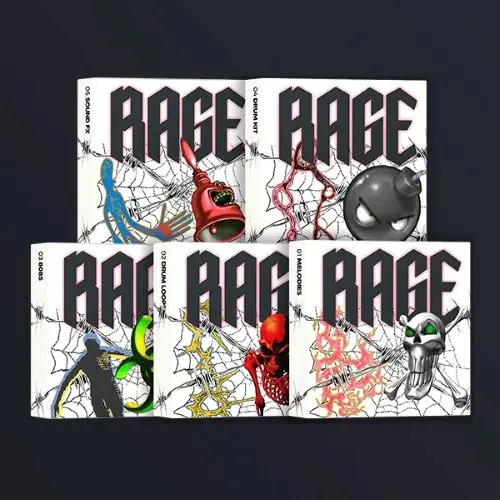 Clark Audio RAGE – Chaotic Underground Trap WAV